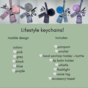 Lifestyle keychains